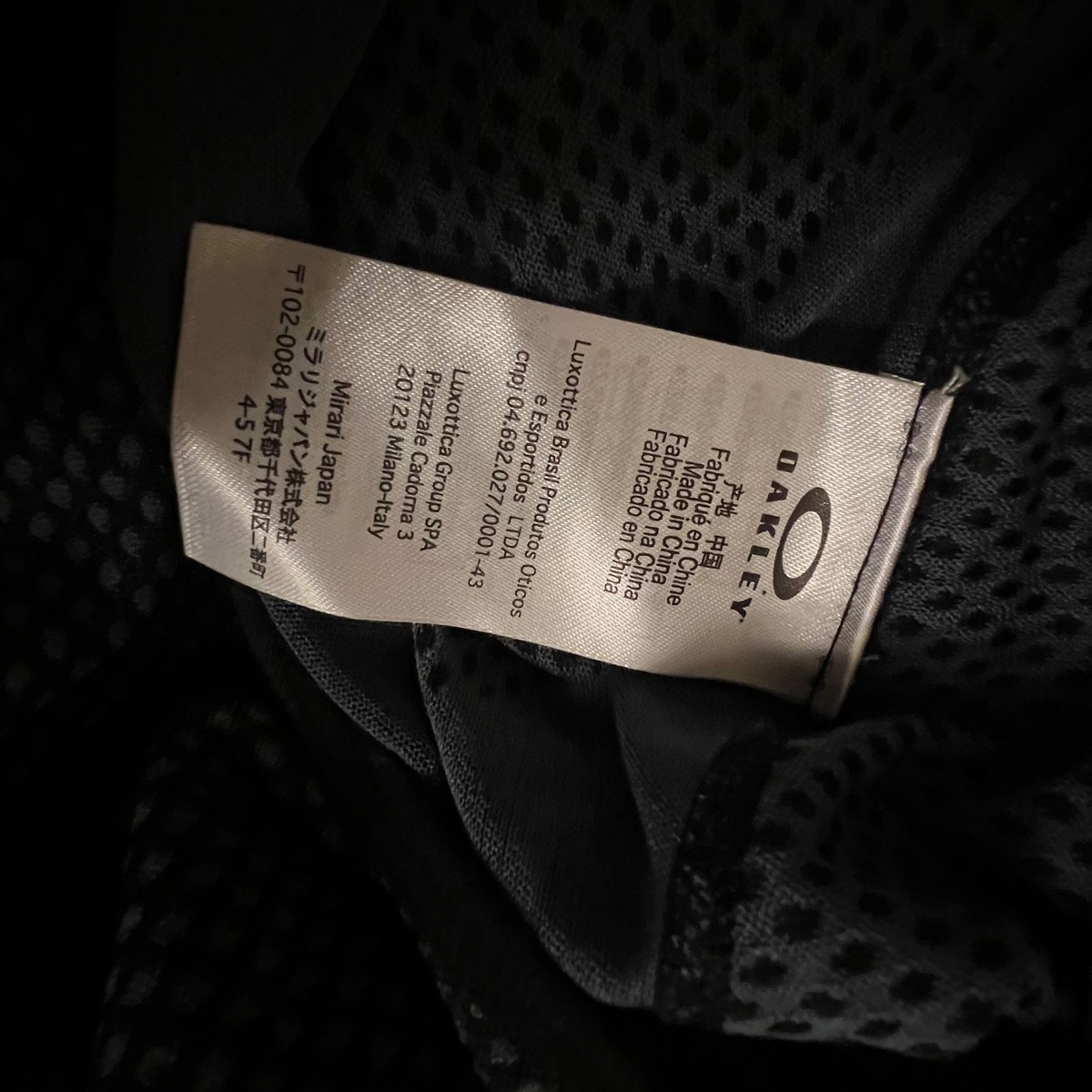 Oakley 3RD-G O-FIT FORM HOODIE. Black & Grey. Mens size Medium View 6