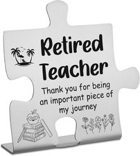 Retired Teacher Appreciation Gifts, Thank You Gift for Retiring Teacher, School