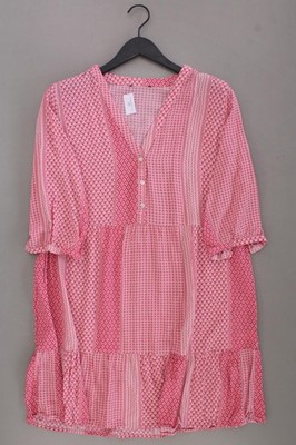 Peek & Cloppenburg Midikleid Classic Kleid für Damen Gr. 44, XL 3/4 Ärmel pink