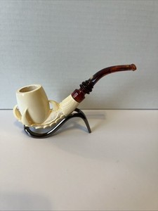 SMS Eagle Claw Meerschaum Pipe With Case