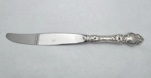 "Violet" by Wallace Sterling Silver Modern Hollow Knife 8 7/8" Stainless Blade