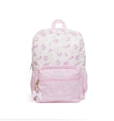 Love Shack Fancy x Target - Yoobi Ribbon Rosa Backpack Sterling Dusk - NEW w tag