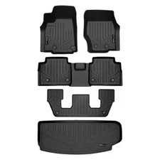 SMARTLINER SA0674/B0644/C0644/E0568 F/R BLACK Floor Liners for Grand Cherokee L