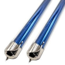 Ersatzröhren 2er-Set Ø58 mm 1800 mm für Vakuumröhrenkollektoren Solar Warmwasser