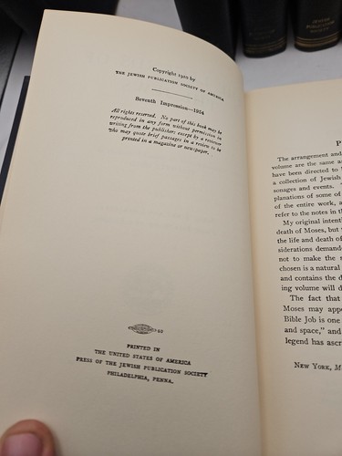 Louis Ginzberg THE LEGENDS OF THE JEWS Complete Volumes 1-7, 1950's Multi Print - Bild 11 von 21
