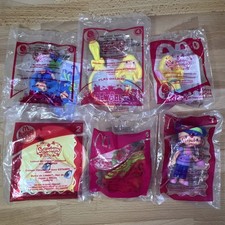 Mixed Lot of 6 Strawberry Shortcake Figures Happy Meal Toys