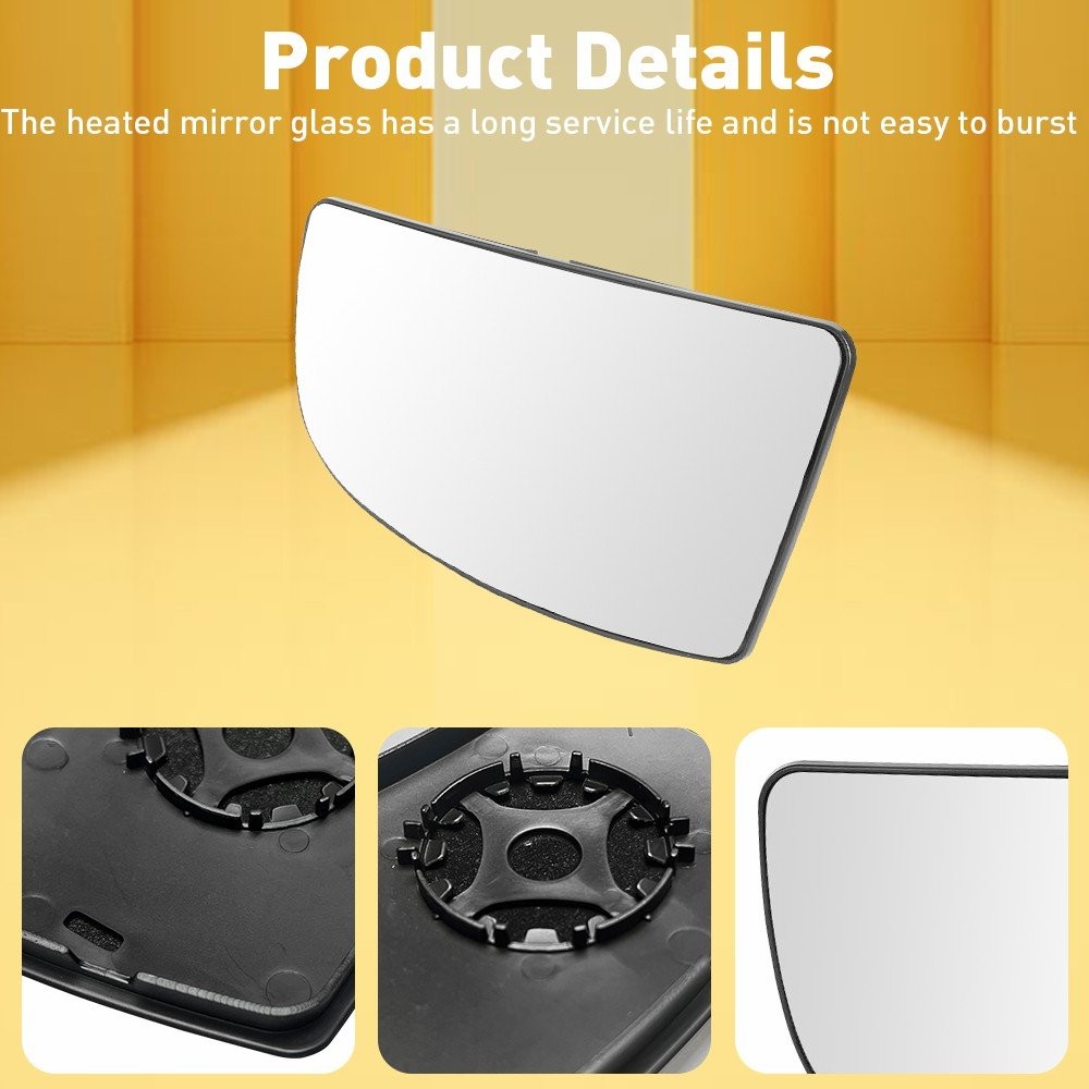 Mirror Glass Lower Convex Driver Side Left LH for Ford Transit Van FO1324149 P thumbnail 6