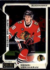 2018-19 O-Pee-Chee Platinum #162 Henri Jokiharju RC - HKY