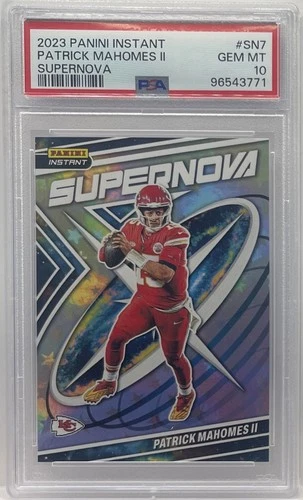 2023 Panini Instant Patrick Mahomes Supernova #/481 PSA 10 Gem Mint KC Chiefs