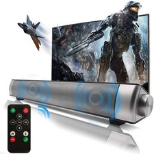 Soundbar für TV Geräte,Soundbar Fernseher,Bluetooth 5.0 TV-Soundbar-Lautsprecher
