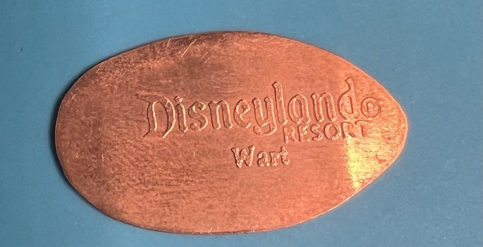 Elongated Penny (Wart, Disneyland Resort) King Arthur, Arthur Pendragon ...