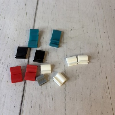 13 Dead End Drive 13 Plastic Clips 1993 Replacement Pieces Parts