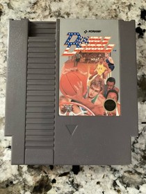 Nintendo NES 8 Game LOT Baseball Stars TMNT Hogans Alley Double Dribble + More