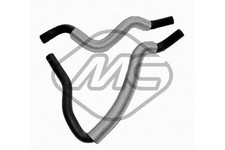 Heizungsschlauch 09140 Metalcaucho für FORD FIESTA IV