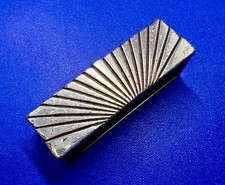 Replacement Ornate Scalloped Pattern Keeper for Standard Sized Belt Buckle