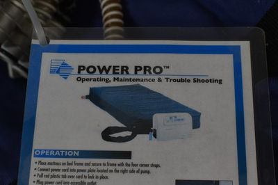 #ad Blue Chip Power Pro Elite Alternating Pressure Air Mattress System Model 9500 $209.00