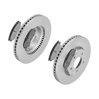 F.Becker Bremsscheiben Ø296MM + BremsbelÄGe Vorne FÜR Opel Antara Chevrolet