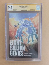 8 Billion Genies #8 Jason Lynch Exclusive Color Variant Ltd. 444 DOUBLE SIGNED