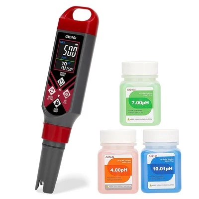 Mesureur Professionnel PH Numérique Affichage PHMÈTRE Pour Eau Salée TDS EC PPM - Photo 1/4