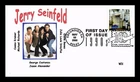 DR JIM STAMPS US COVER SEINFELD TV SHOW 1990S CELEBRATE CENTURY FIRST DAY ISSUE