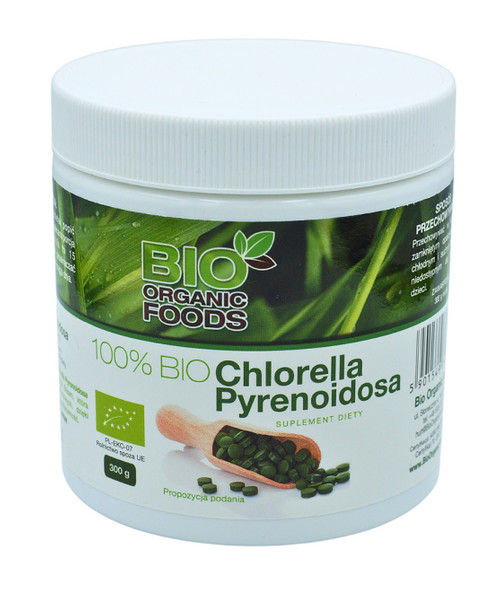 Bio Organic Foods Chlorella Pyrenoidosa Bio 250 Mg 1200 Tabletten-image