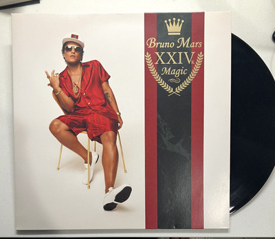 24k Magic by Bruno Mars (Vinyl Record, 2016)