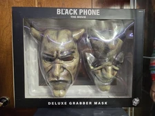 Black Phone Deluxe Grabber Mask Trick or Treat Studios TOTS NEW TOM SAVINI MOLD
