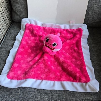 Baby Shark Lovey Lovy Pinkfong Smartstudy Nickelodeon Pink Security Blan 