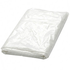 Large Polythene Dust Sheet 4m x 5m (13.12ft x 16.40ft) Plastic Decorating Cover