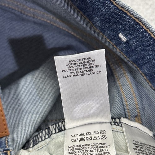 LUCKY BRAND size 6 / 28 R Stretch Denim Sweet Mid Rise Boot Cut Jeans Jeans - Picture 9 of 11