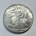 1944-D Walking Liberty Half Dollar 0422 CHBU nice cartwheel effect