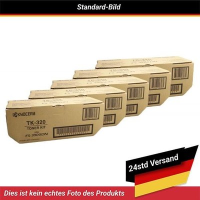Kyocera Mita TK-320 Toner Kit Black Pack Of 5