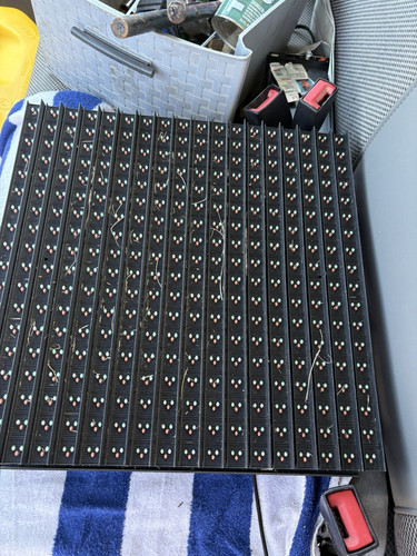 Black LED Dot Matrix Display Panel Module - LED Dot Matrix Display Panel