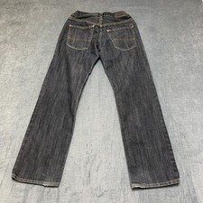 Denizen From Levi's 218 Jeans Girls 14x28 Dark Indigo Denim Slim Straight Fit