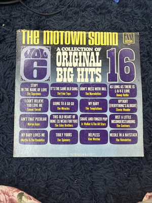 #ad #ad The Motown Sound A Collection Of Original Big Hits Vol 6 Motown Records 655 LP $13.00