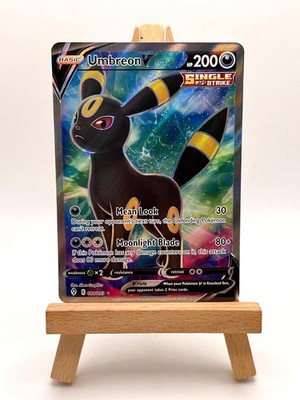 Umbreon V 188/203 Ultra Rare Evolving Skies Pokemon Holo Near Mint-EX