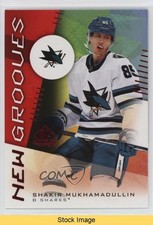 2024-25 Upper Deck SP Game Used New Grooves Red Shakir Mukhamadullin READ 1a9z