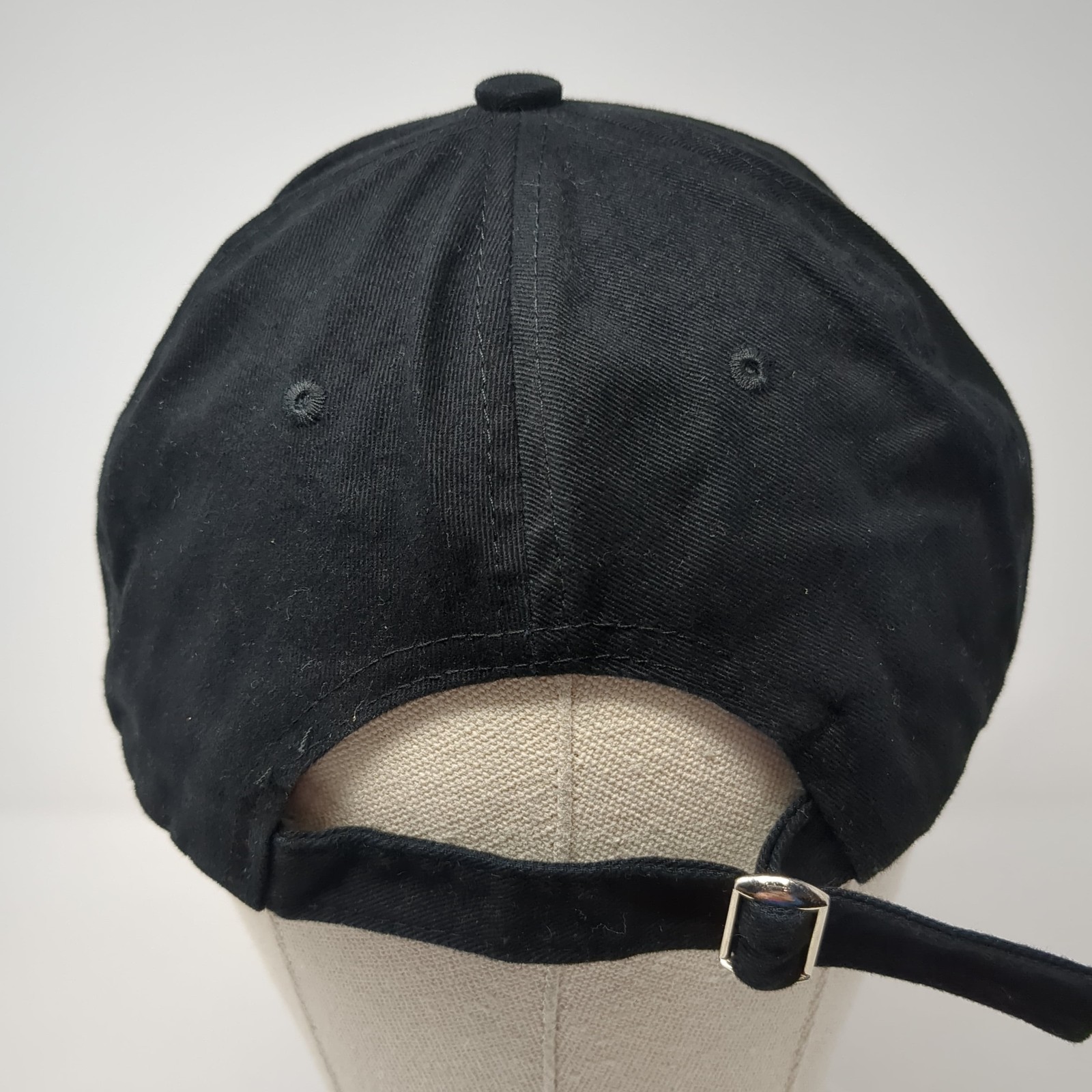 Dad Slideback Baseball Cap Solid Black One Size A… - image 6