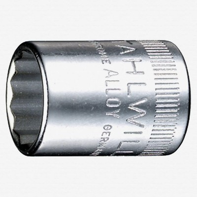Stahlwille 40aD Socket, 1/4'' Drive, 12 Point, 3/8''