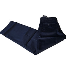 Navy Blue Lands End Boys Uniform Pants Size 14 Class School Academy New
