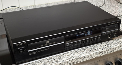 Sony CDP-297 CD-Player Compact Disk Player  voll funktionsfähig