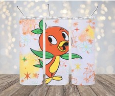 Disney Parks Orange Bird Epcot Flower & Garden Festival Tumbler Cup