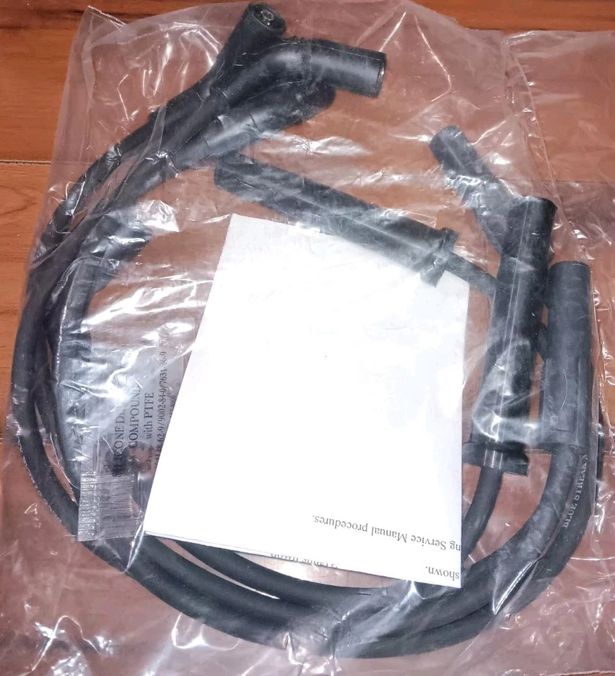 BLUE STREAK MC-SPW12 Spark Plug Wire Set - 8mm - 98-02 Harley Sportster XL 1200S - Image 3 of 3