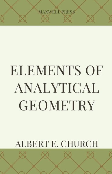 Albert E. Church | Elements Of Analytical Geometry | Taschenbuch | Englisch-image