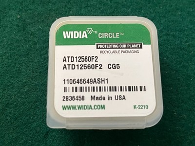 Widia ATD12560F2 CG5 Carbide Tip Boring Bar USA #2836458 