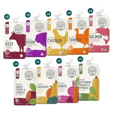 Sustainable Baby Food Pouches - Recyclable Containers