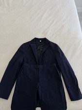 M&S x England Collection Technical Suit In Dark Navy 38/32 Reg