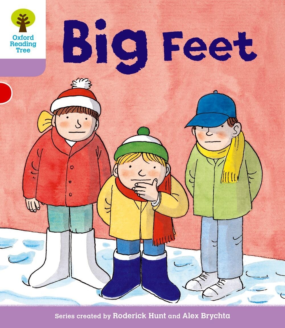 Oxford Reading Tree Level 1 First Sentences Big Feet by Roderick Hunt PAPERBACK - Image 4