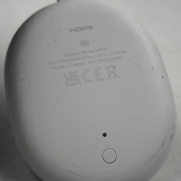Google Chromecast G454V Media Streamer Dongle with Remote HDMI