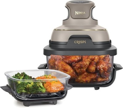 Ninja CRISPi FN101EUSTGD tragbare Air Fryer 3,8L Stone Gold